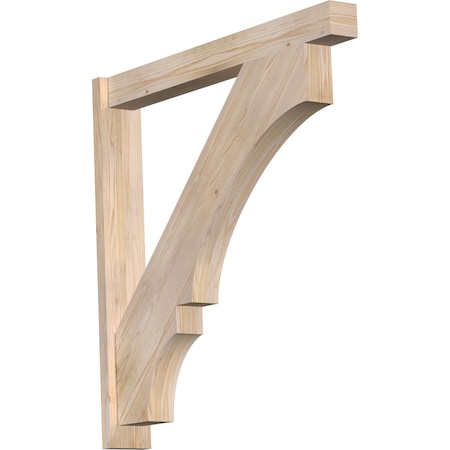 Ekena Millwork Balboa Block Smooth Outlooker, Douglas Fir, 5 1/2"W x 42"D x 42"H OUT06X42X42BOA05SDF